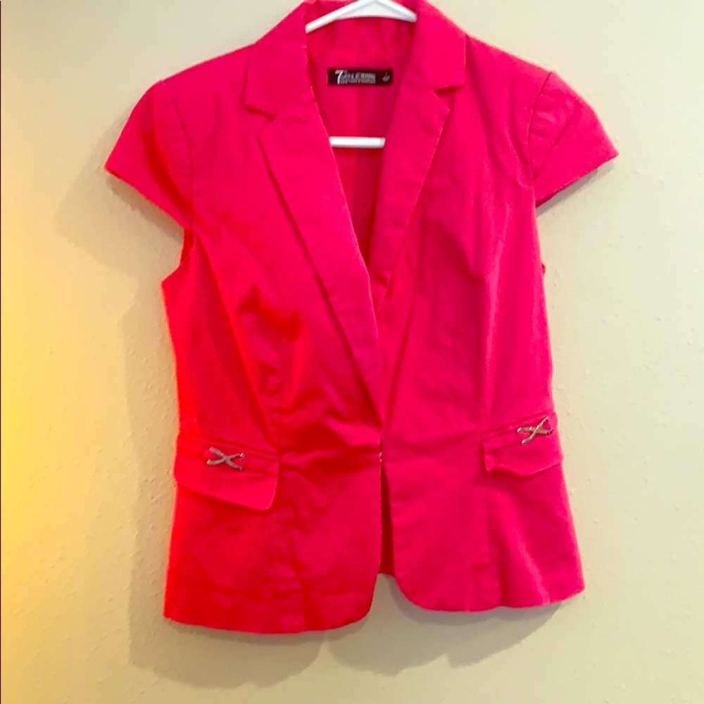 New York and Company Suit Pink Blazer size 0